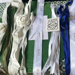 💕 Luxury Ribbons - Chanel - Dior - Gucci -LV -Loewe